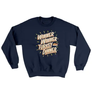 Winner Winner Turkey Dinner Ugly Sweater