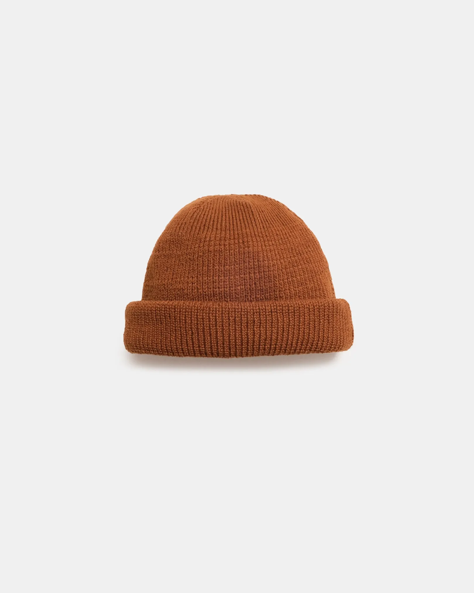 Wool Knit Watch Cap - Whiskey