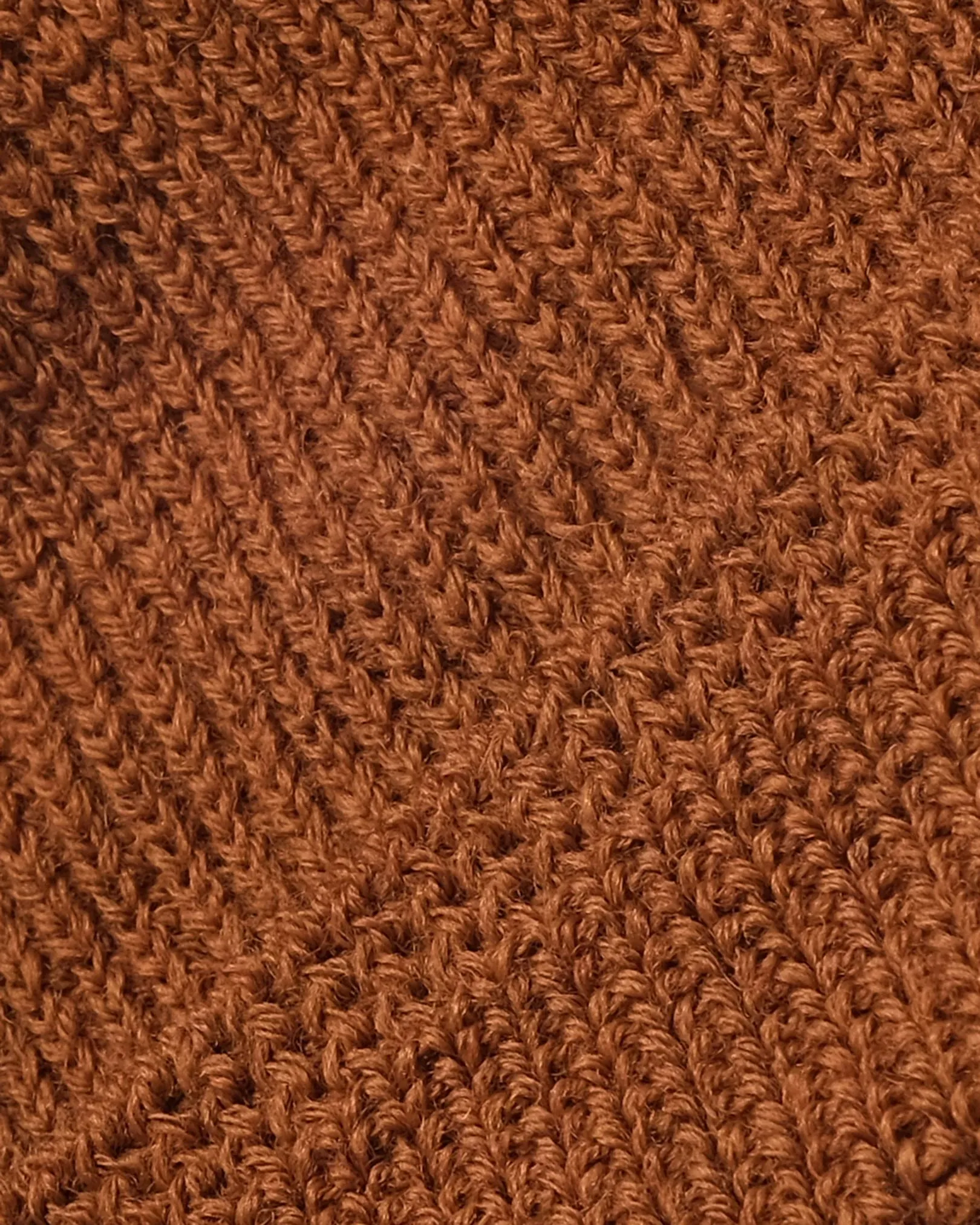 Wool Knit Watch Cap - Whiskey
