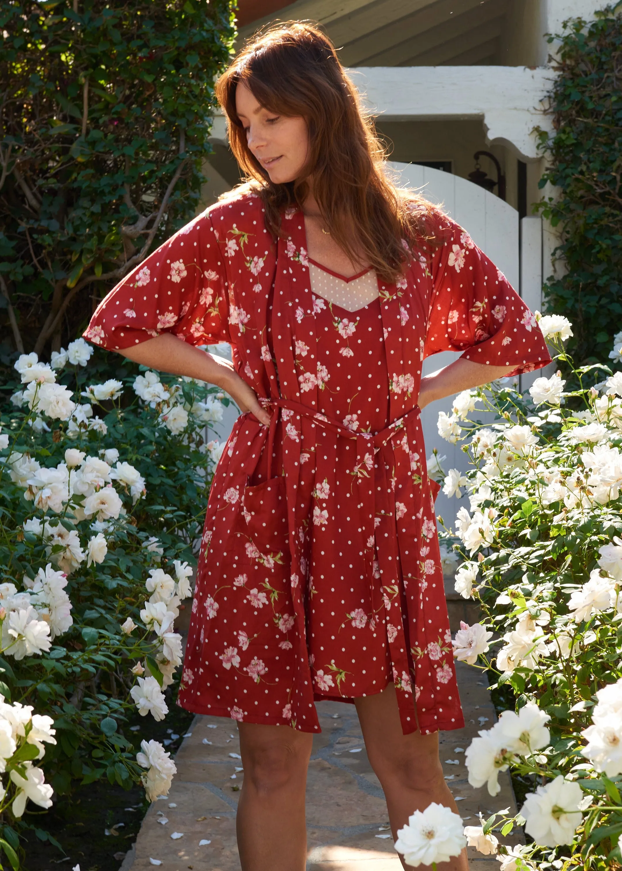 Zoe Nightie in Saffron