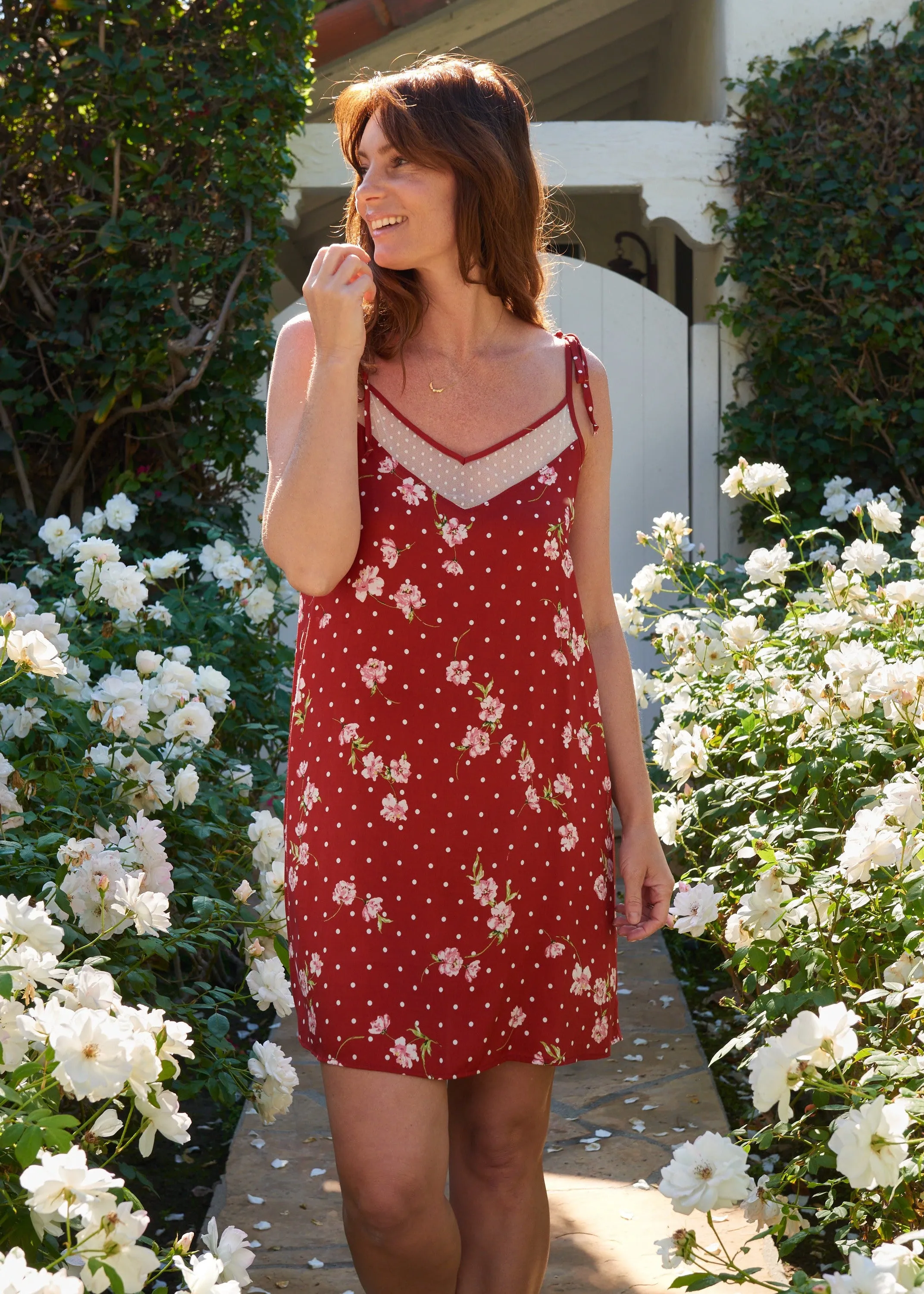Zoe Nightie in Saffron