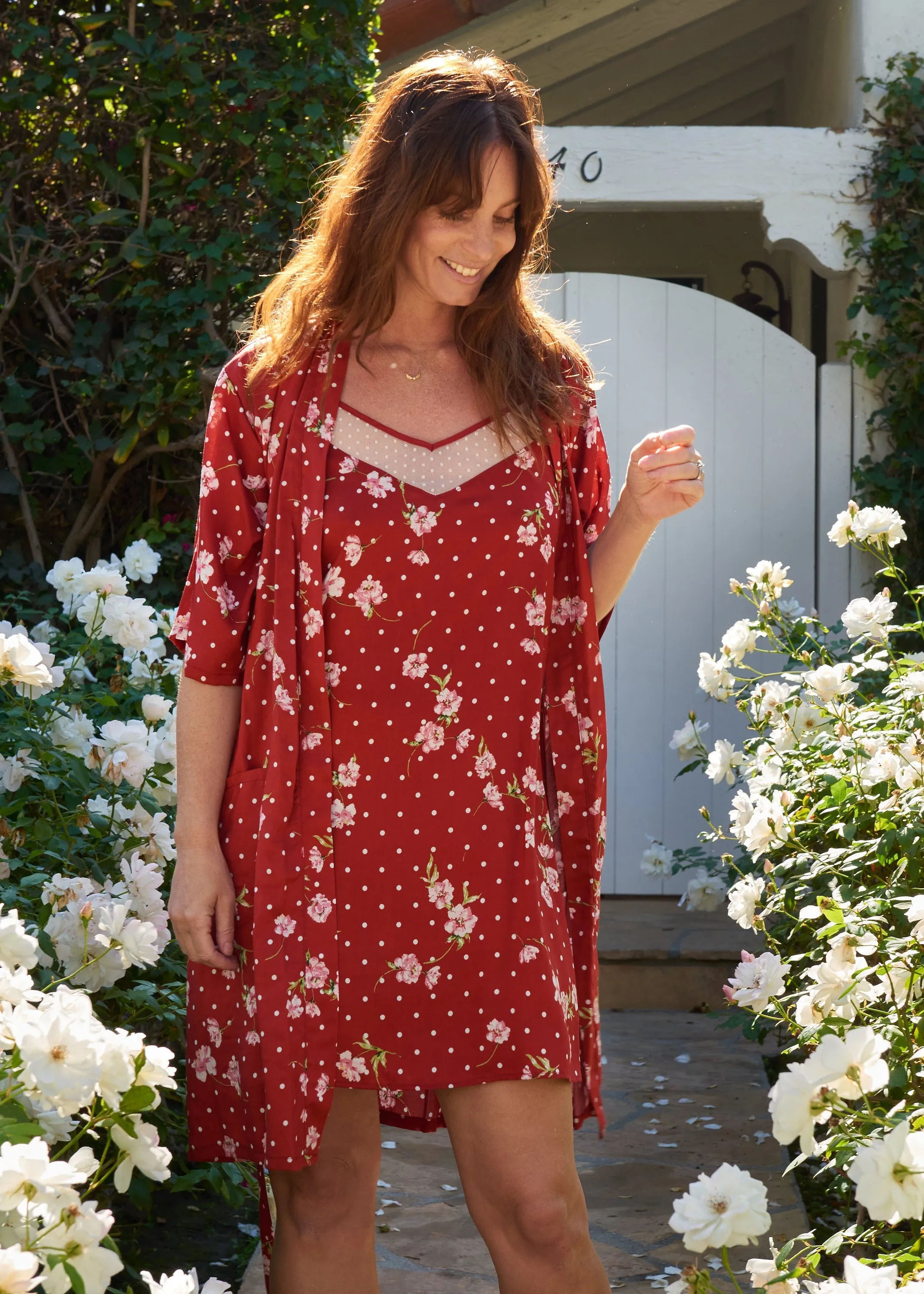 Zoe Nightie in Saffron